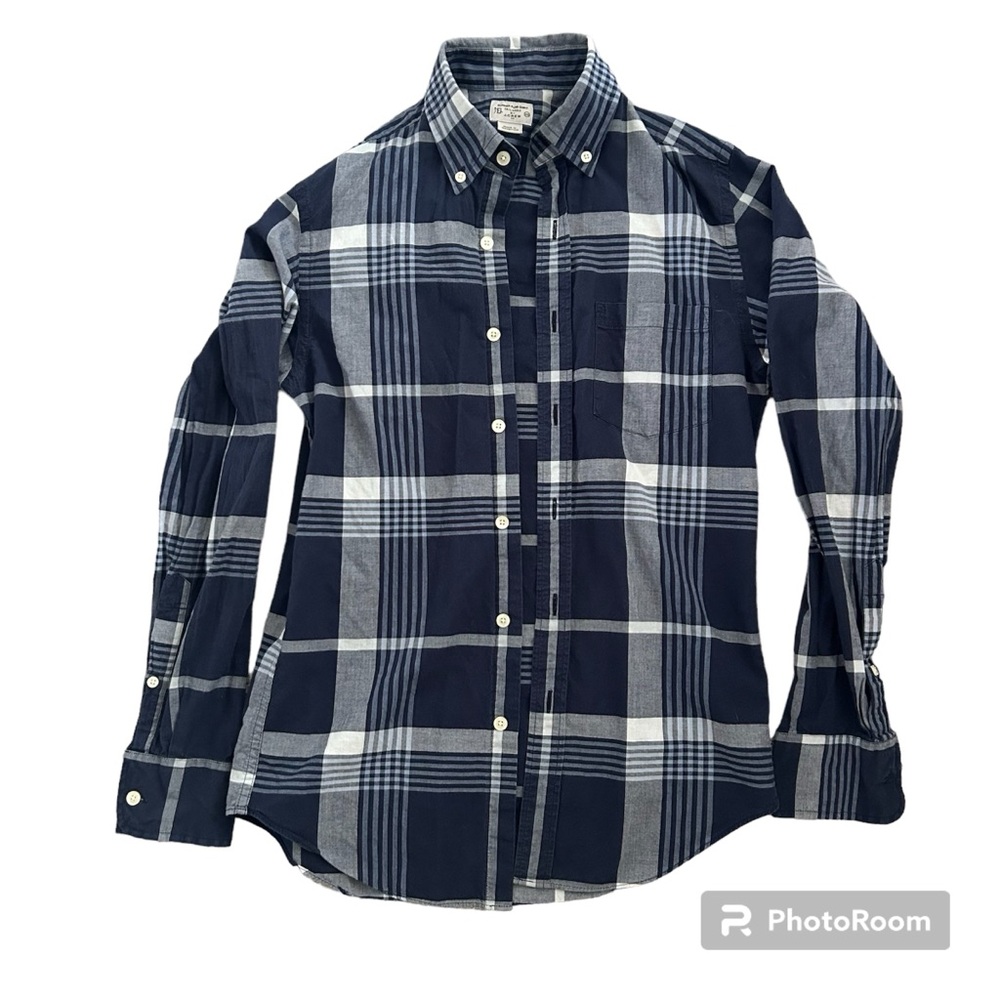 J. Crew Summer Plaid Shirt | XS
